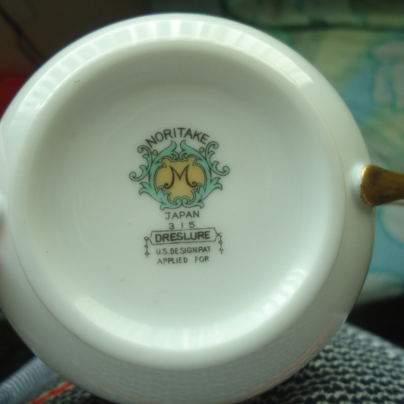 VTG Noritake Japan 315 Presolure U.S. DesignPat Applied For Set 27 pc Gold Trim - Picture 16 of 16